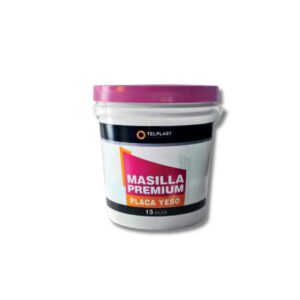 Masilla premium p/terminacion placa de yeso 15kg Telplast  [UM 1u]