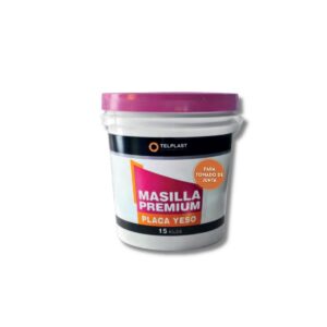 Masilla premium p/juntas placa de yeso 15kg Telplast  [UM 1u]
