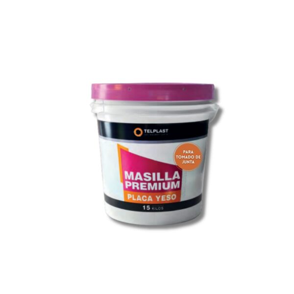 Masilla premium p/juntas placa de yeso 15kg Telplast  [UM 1u]