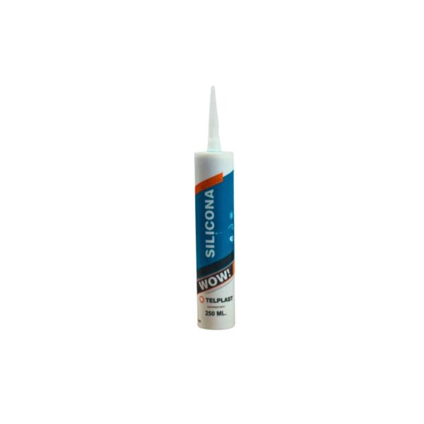 Silicona neutra 280ml Telplast tranparente [UM 1u | 12u]