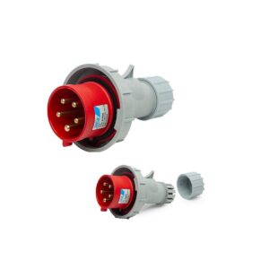Ficha industrial 3p + t + n 32a ip67  [UM 1u | 5u | 60u]