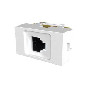 Toma telefono Rj 45 Platinum blanco  [UM 1u ]