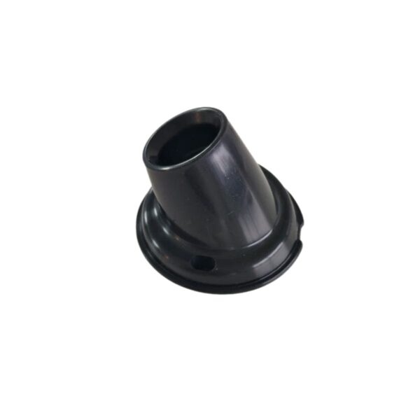 Portalamparas receptaculo curvo 1 pieza negro  [UM 1u | 96u]