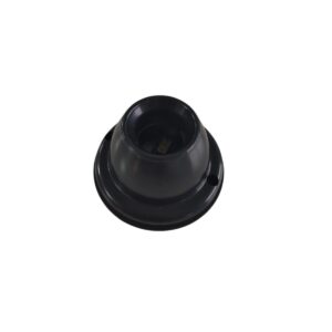 Portalamparas receptaculo recto 1 pieza negro  [UM 1u | 96u]