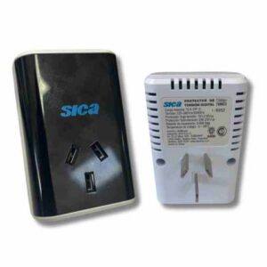 Protector de tension digital para enchufar Sica  [UM 1u | 10u | 80u]