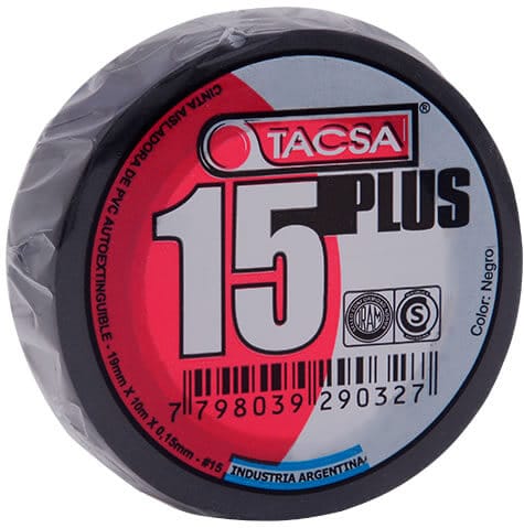 Cinta aisladora Tacsa 10mts  [UM 10u | 150u]