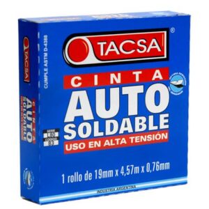 Cinta aisladora Tacsa autosoldable 4.57mts [UM 13u | 26u]