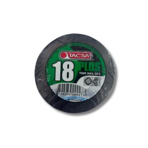 Cinta aisladora Tacsa profesional 10mts [UM 10u | 120u]