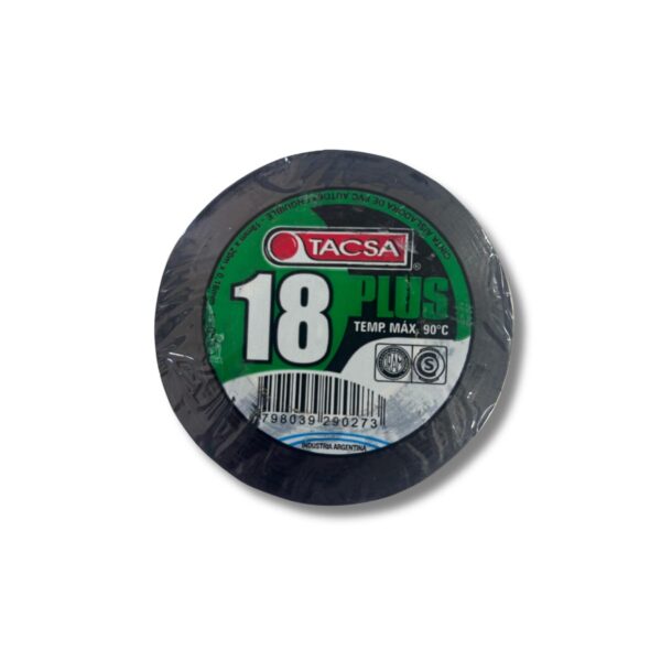 Cinta aisladora Tacsa profesional 10mts [UM 10u | 120u]