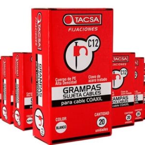 Grampa N12 t.taller 2x1.5mm blanca x20 [UM 10u | 20u | 200u]