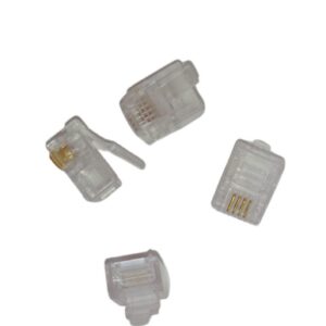 Conector macho Rj 11 6 contactos [UM 100u]