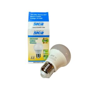 Lampara led clsica 7w calida Sica [UM 10u | 50u]