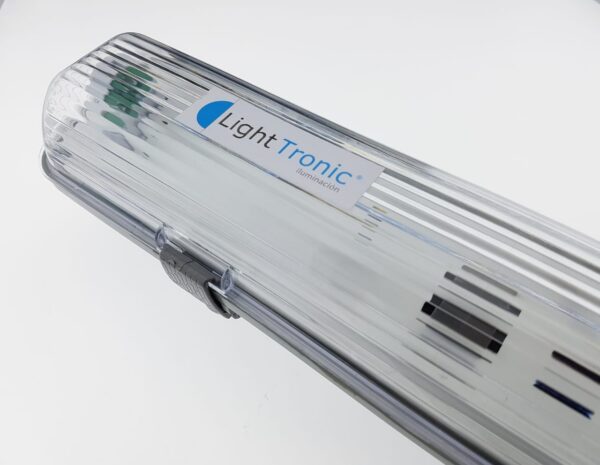 Liston hermetico doble p/tubo led 1.20cm  [UM 1u | 8u]