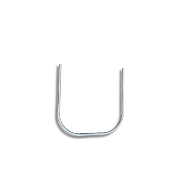 Barral Curvo U Aluminio Blanco 075  [UM 1u | 6]