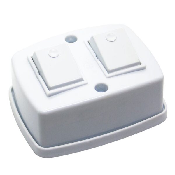 Doble interruptor de superficie Mig [UM 12u | 96u]