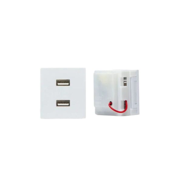 Modulo cargador USB standard Sica Life [UM 1u | 4u ]