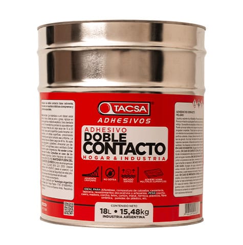 Adhesivo doble contacto balde 18lts  [UM 1u]