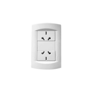 Linea armada doble toma binorma vertical 10A Sica Life [UM 15u | 90]