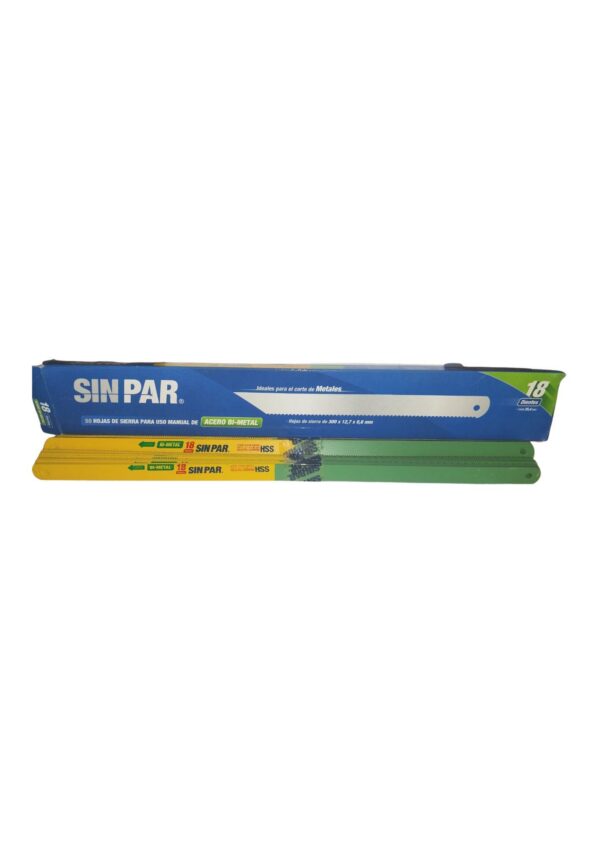 Hojas de sierra bi-metal 300×12.7×0.6 x18 dientes  [UM 10u | 50u]