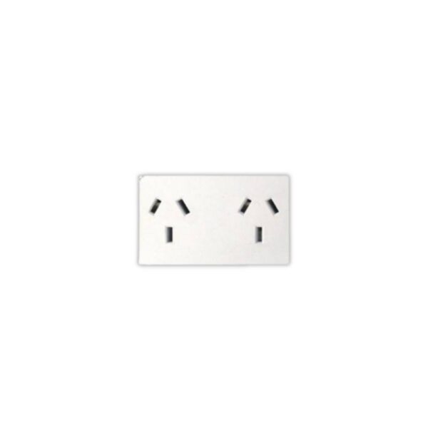 Modulo doble toma binorma horizontal standard Sica Life [UM 10u | 20u]