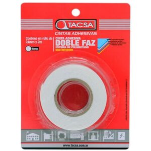 Cinta doble faz 24x2m Tacsa [UM 6u | 36u]