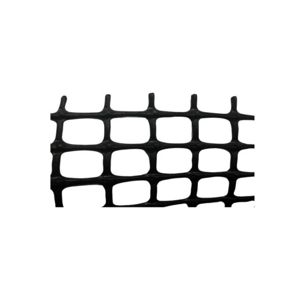 Malla plastica cuadrada 20x20mm 1x25mts negro  [UM 1u ]