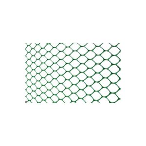 Malla plastica romboidal 6x6mm 1.20x50mts verde  [UM 1u ]
