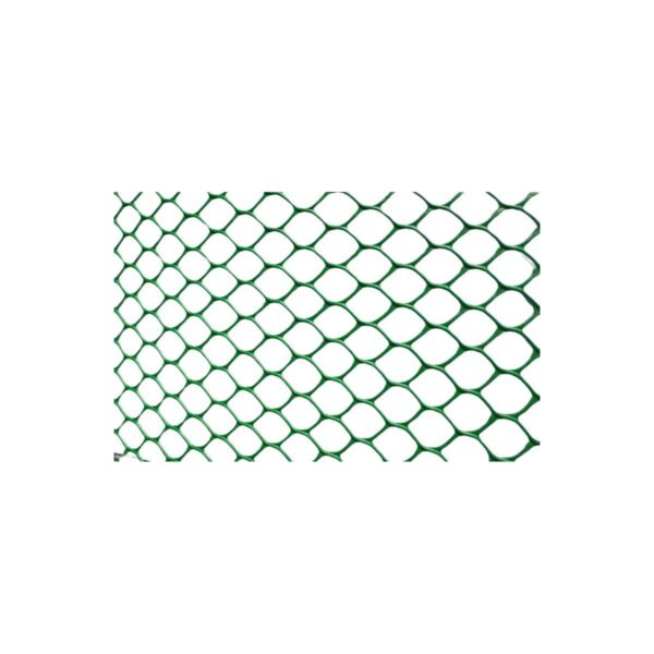 Malla plastica romboidal 6x6mm 1.20x50mts verde  [UM 1u ]
