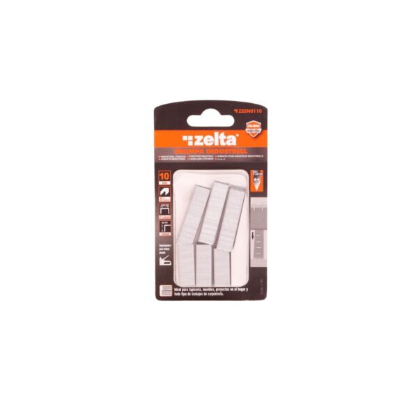 Blister de grampa industrial 6mm Zelta  [UM 1u | 12u | 144u]