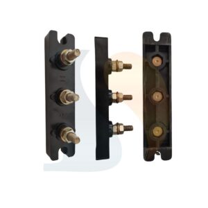 Bornera de baquelita tripolar 60A  [UM 1u | 20u]