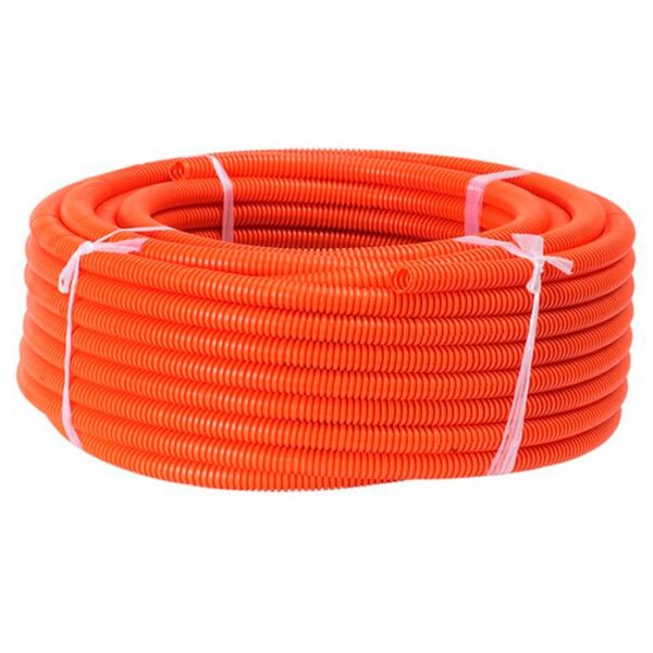 Caño corrugado 7/8″x25 naranja  [UM 1u | 5u]
