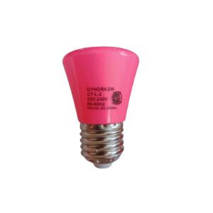 Lampara led 2w rosa [UM 10u]