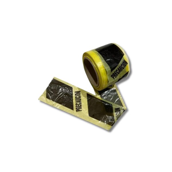 Cinta precaucion 8cmx200mts [UM 5u | 25u]