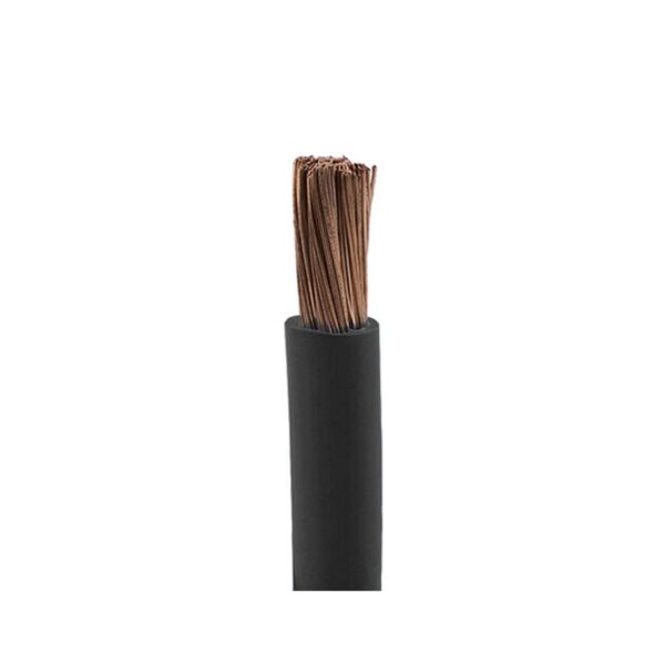 Cable unipolar 4mm negro Normalizado Sellado  [UM 1u ]