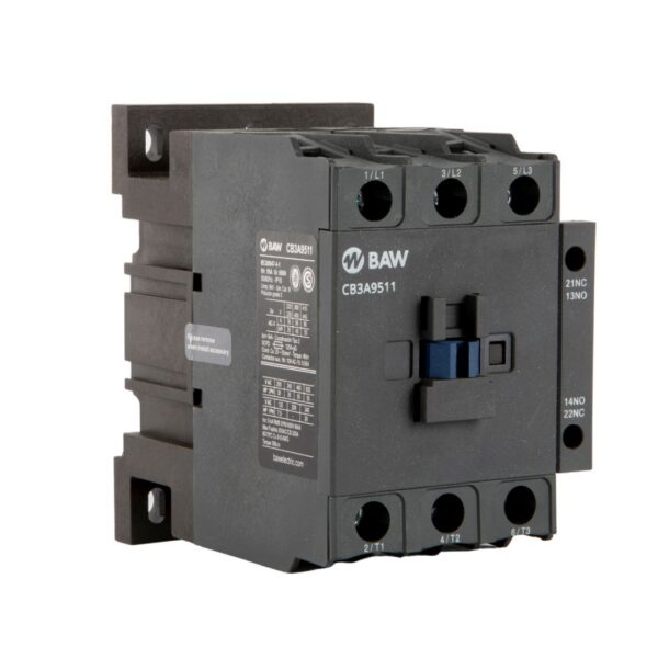 CONTACTOR TRIPOLAR BAW 45kW AC3 95A 1Na Bob:220V#  [UM 1u]