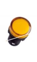 PILOTO MONOBLOQUE 230/110VC LENTE AMBAR#  [UM 1u  ]