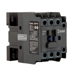 CONTACTOR TRIPOLAR BAW 11kW AC3 25A 1Na Bob:24VC#  [UM 1u]