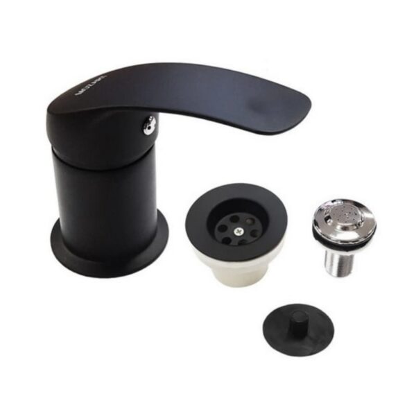 Monocomando Vitra negra bidet sin transferencia c/sop  [UM 1u | 20u]