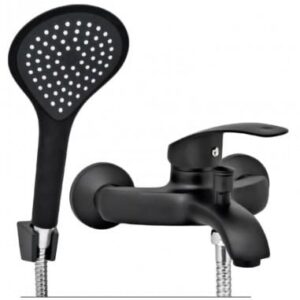 Monocomando Vitra ducha con transferencia negra  [UM 1u | 12u]