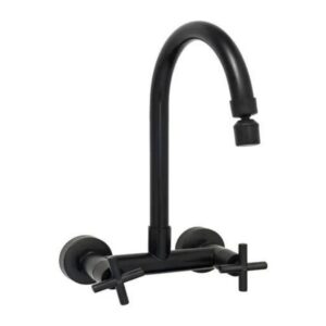Mezcladora Texas pared volante cruz c/difusor movil negra  [UM 1u | 12u]