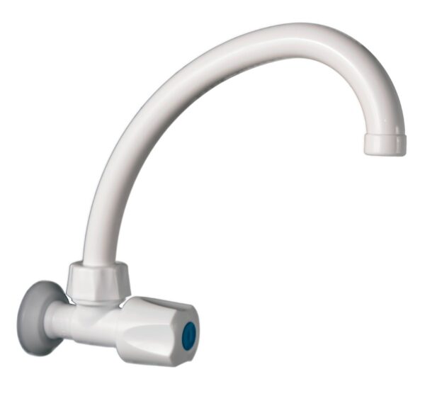 Grifo de pared pico curvo movil  [UM 1u | 20u]