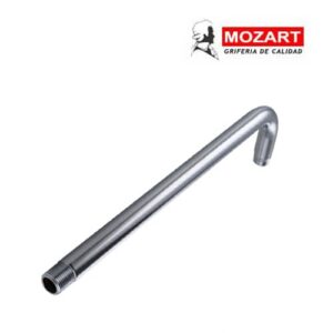 Brazo p/lluvia metal 90° 40cm acero inoxidable  [UM 1u | 100u]