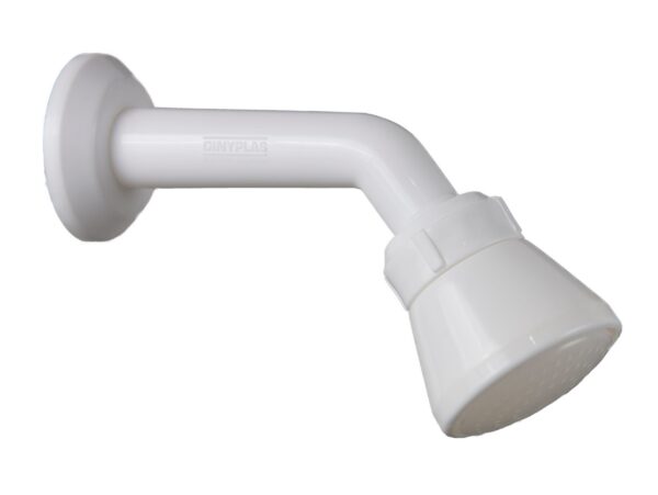 Ducha movil blanca de polipropileno [UM 5u | 50u]