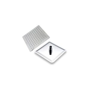 Ducha cuadrada 20cm acero inoxidable  [UM 1u | 5u | 20u]