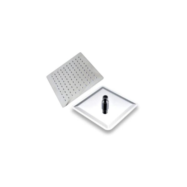 Ducha cuadrada 20cm acero inoxidable  [UM 1u | 5u | 20u]