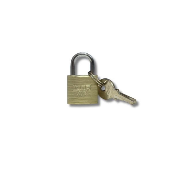 Candado Igma 20mm satinado tambor bronce  [UM 12u | 600u]
