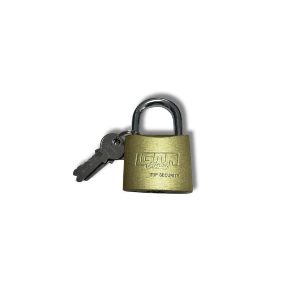 Candado Igma 25mm satinado tambor bronce [UM 12u | 600u]