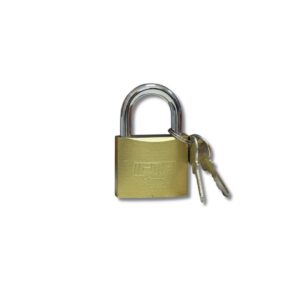 Candado Igma 38mm satinado tambor bronce  [UM 6u | 240u]