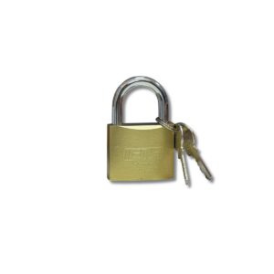 Candado Igma 50mm satinado tambor bronce  [UM 6u | 120u]