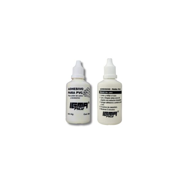 Adhesivo para caño pvc Igma 60cc  [UM 12u | 180u]
